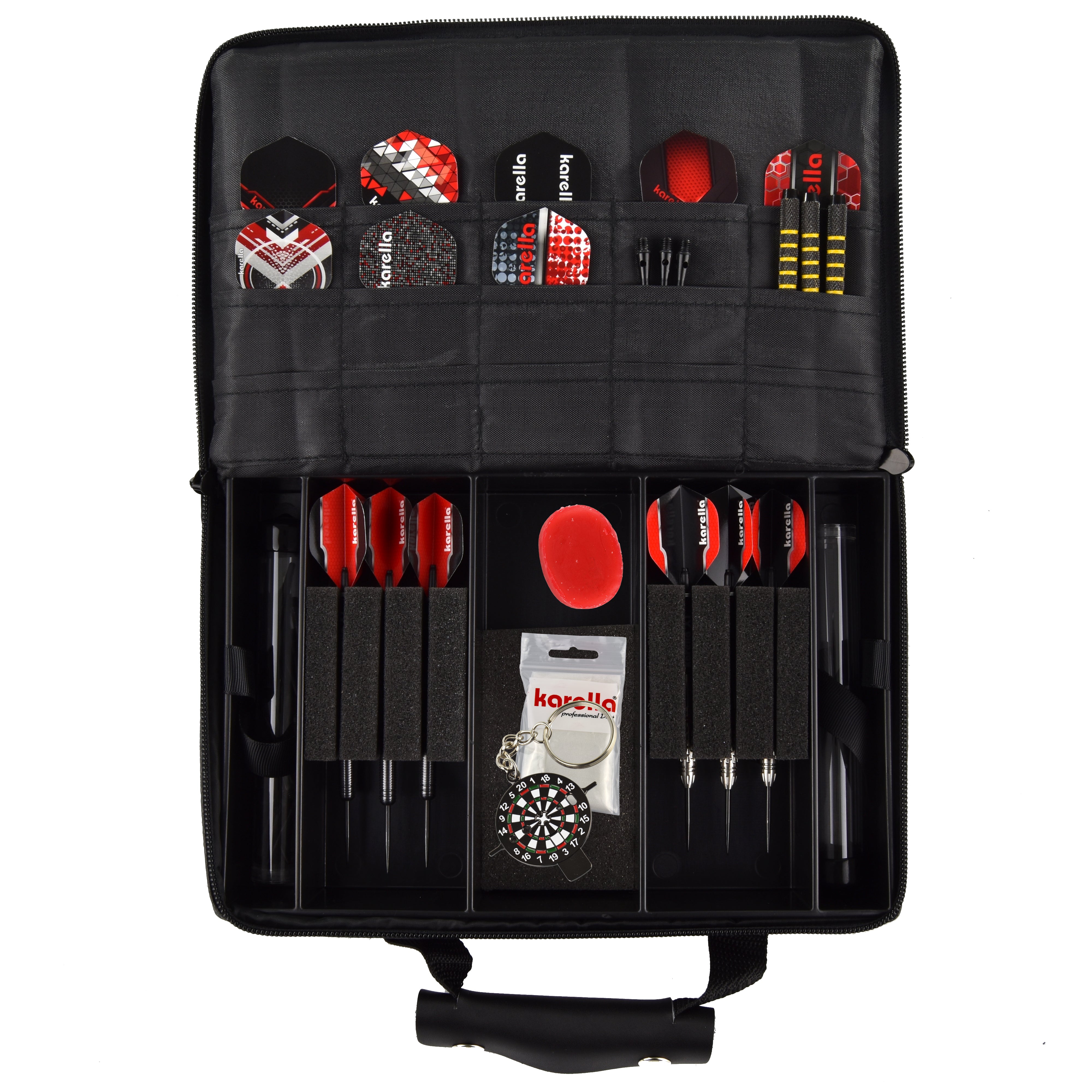 Darttasche Master-Pak Multi rot/schwarz Darttasche Master-Pak Multi rot/schwarz